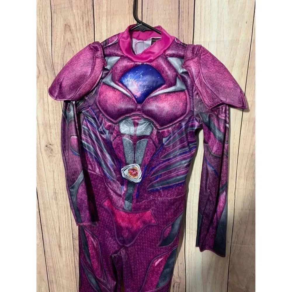 Power Rangers Movie Pink Ranger Deluxe size L 10/12 SABAN Licensed Costume